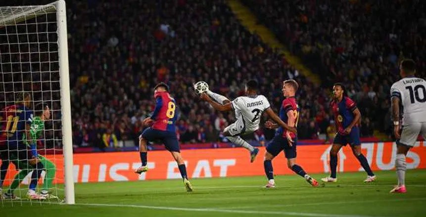 تعادل مثير بين برشلونة وإنتر ميلان 3-3 في دوري أبطال أوروبا