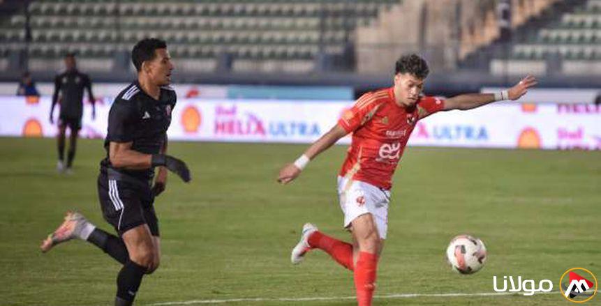 تعادل مثير بين الأهلي وبتروجت 2-2 في الشوط الأول من دوري NILE