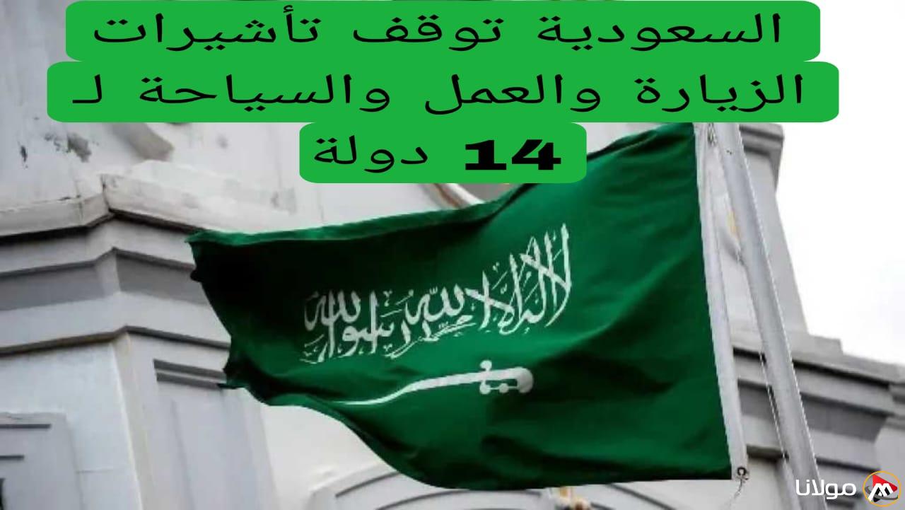السعودية تعلن عن وقف تأشيرات الزيارة والعمل والسياحة لـ 14 دولة بينها 8 دول عربية.. ما مصير هذه الإجراءات؟