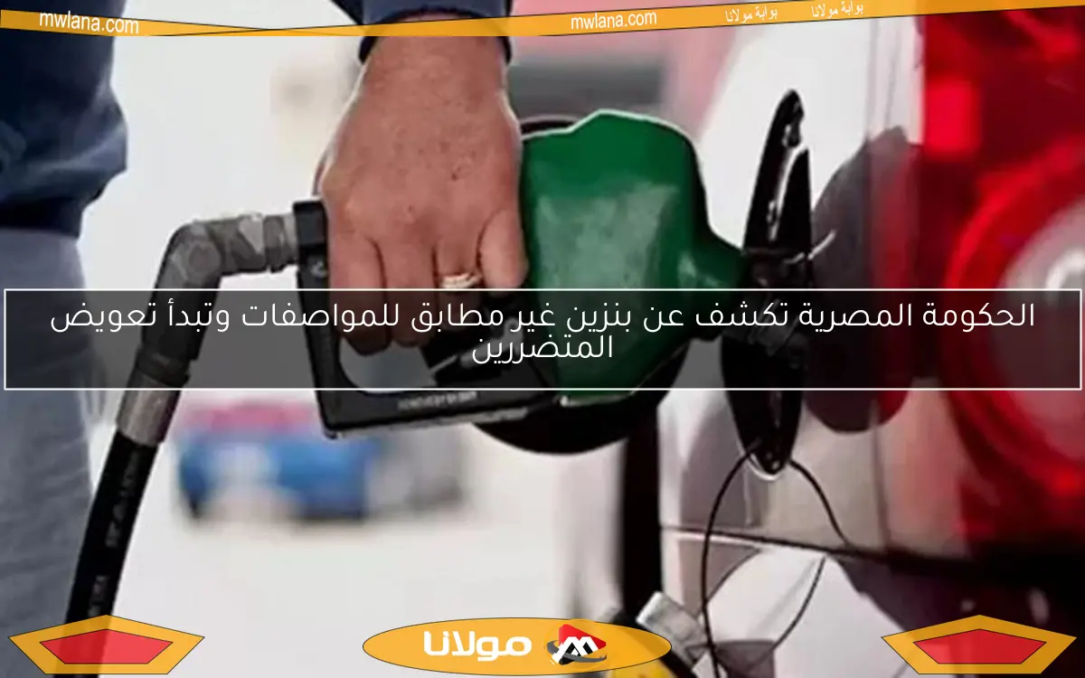 الحكومة المصرية تكشف عن بنزين غير مطابق للمواصفات وتبدأ تعويض المتضررين