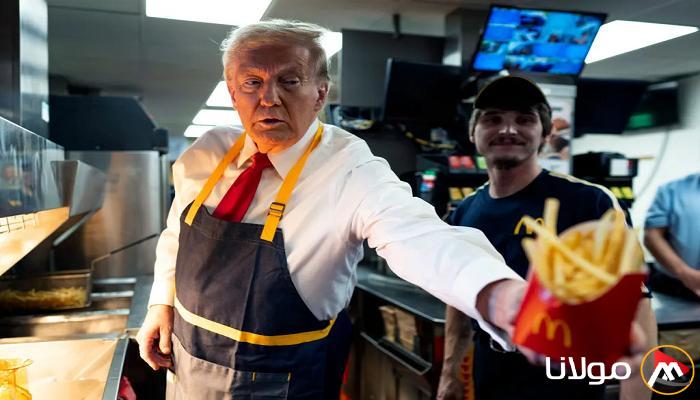 ماكدونالدز في أمريكا يشهد تراجعًا تاريخيًا في المبيعات على الرغم من دعم ترامب