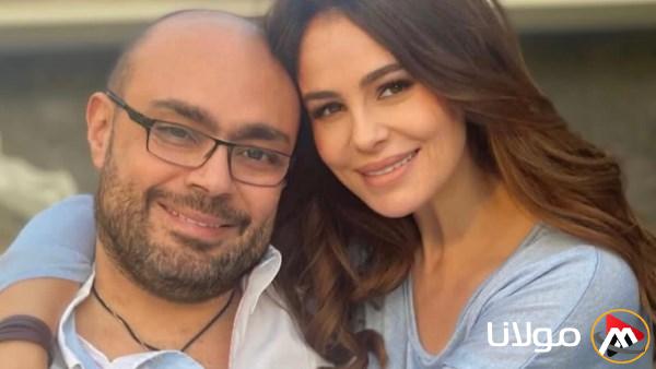 مي عمر تودع زوج كارول سماحة إنسانًا نادرًا في طيبته وأخلاقه
