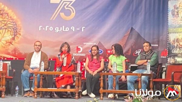 ندوة فيلم رفعت عيني للسماء في مهرجان المركز الكاثوليكي.. صور مميزة من الفعالية الثانية