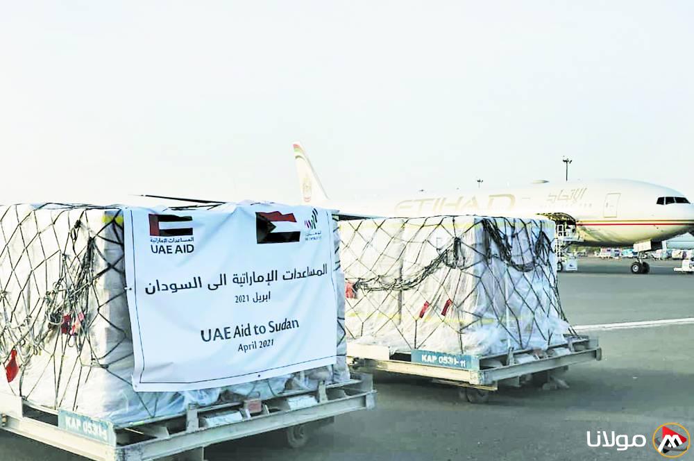 أيادي الإمارات تمد الخير إلى السودان من أجل الوفاء بالالتزامات ودعم الشقيق