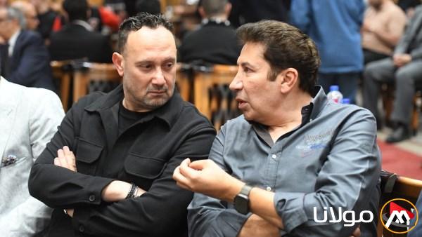 هالة سرحان وهاني رمزي ومصطفى شعبان يتألقون في عزاء وليد مصطفى
