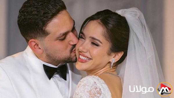 رنا رئيس تحتفل بزفافها في حفل عائلي مميز مع صور وفيديوهات رائعة