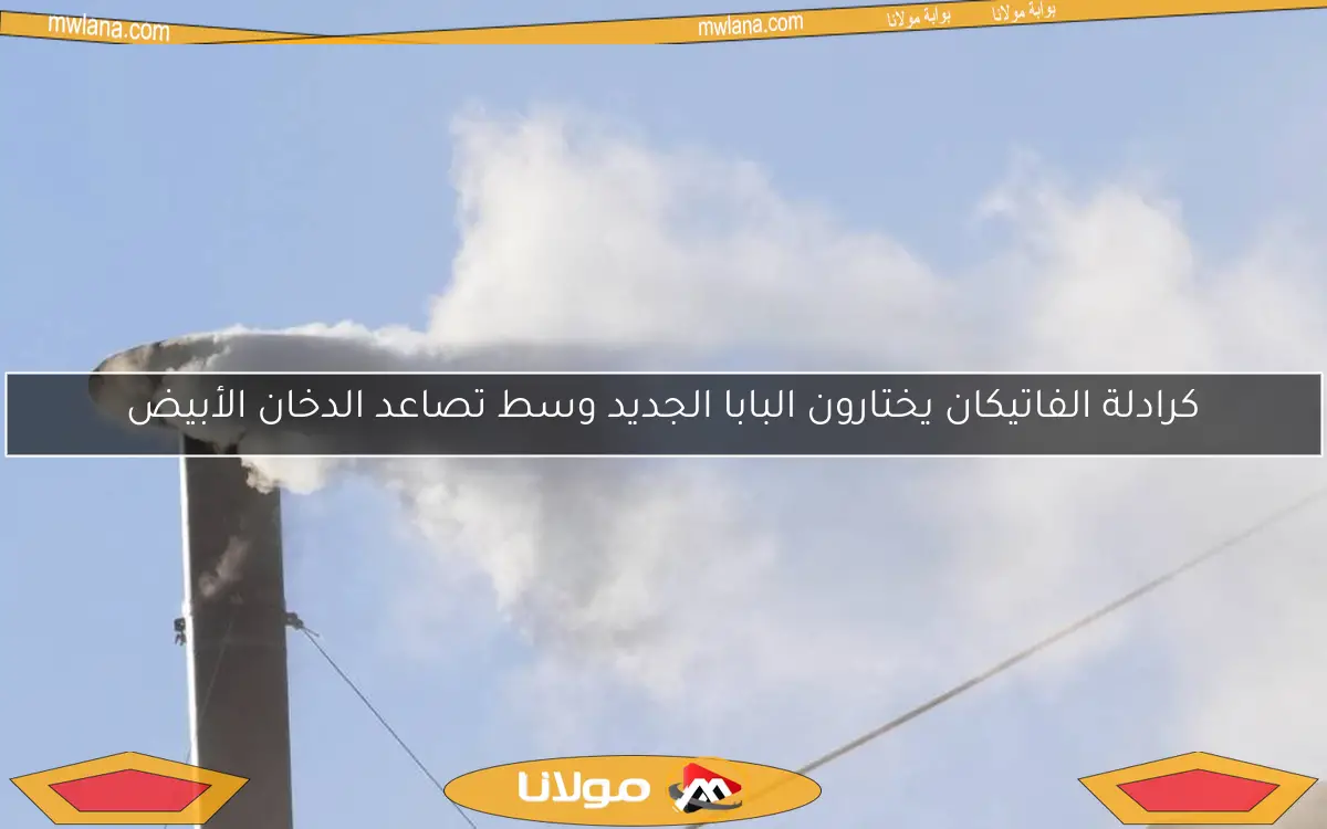 كرادلة الفاتيكان يختارون البابا الجديد وسط تصاعد الدخان الأبيض