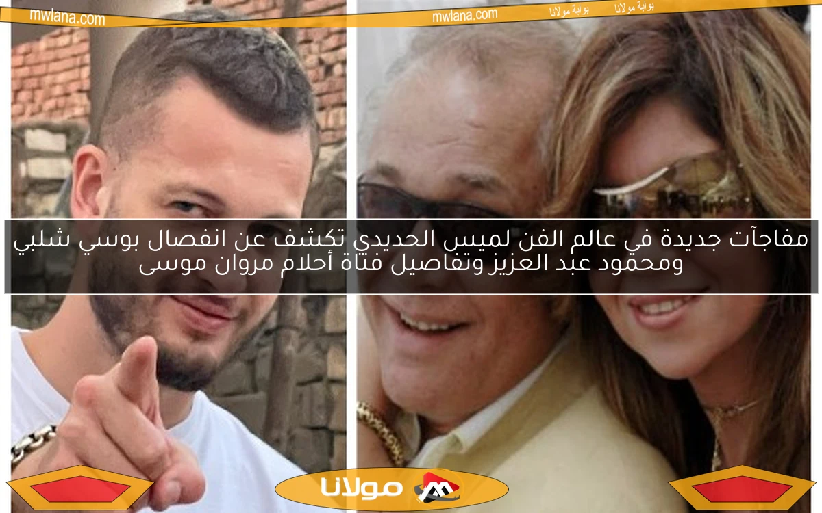 مفاجآت جديدة في عالم الفن لميس الحديدي تكشف عن انفصال بوسي شلبي ومحمود عبد العزيز وتفاصيل فتاة أحلام مروان موسى