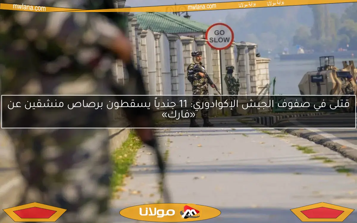 قتلى في صفوف الجيش الإكوادوري: 11 جندياً يسقطون برصاص منشقين عن «فارك»