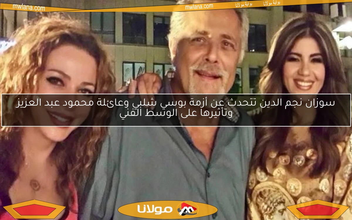 سوزان نجم الدين تتحدث عن أزمة بوسي شلبي وعائلة محمود عبد العزيز وتأثيرها على الوسط الفني