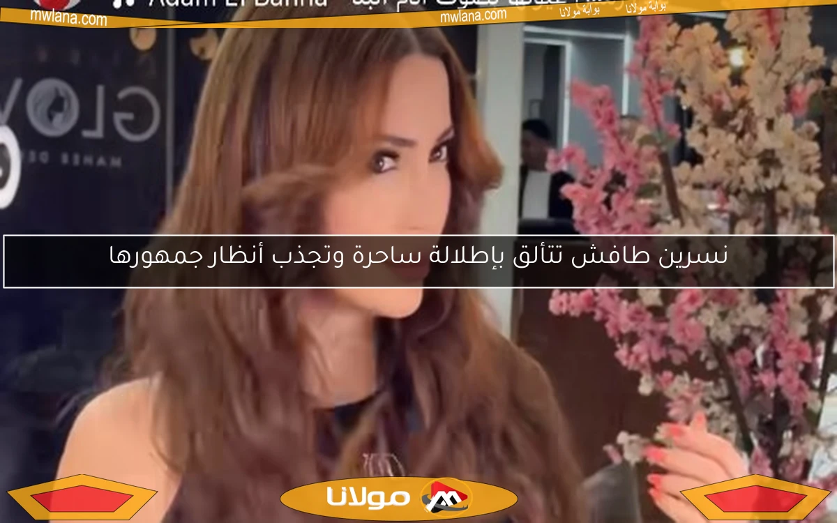 نسرين طافش تتألق بإطلالة ساحرة وتجذب أنظار جمهورها
