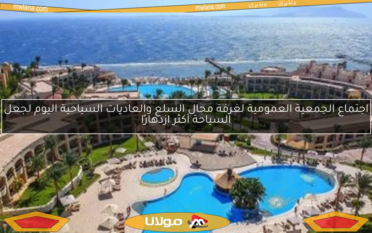 اجتماع الجمعية العمومية لغرفة محال السلع والعاديات السياحية اليوم لجعل السياحة أكثر ازدهارًا