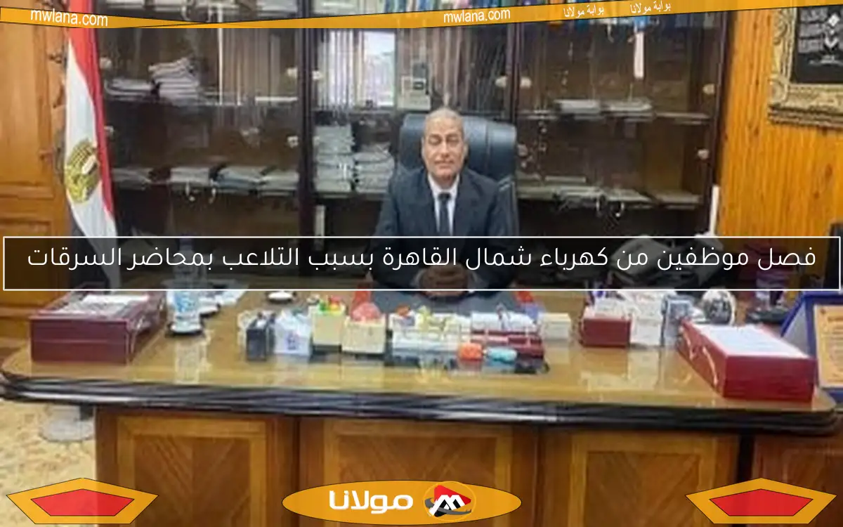 فصل موظفين من كهرباء شمال القاهرة بسبب التلاعب بمحاضر السرقات