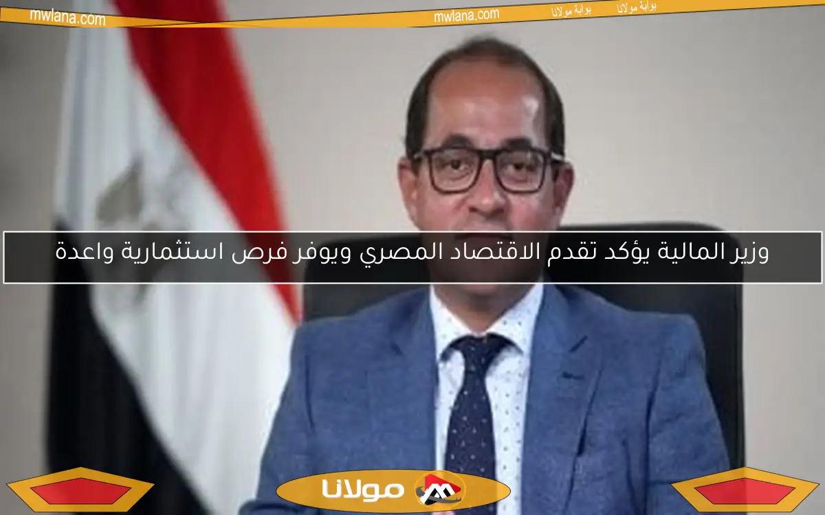 وزير المالية يؤكد تقدم الاقتصاد المصري ويوفر فرص استثمارية واعدة