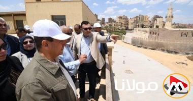 جولة شاملة لوزير الإسكان لمتابعة تقدم مشروع “حدائق تلال الفسطاط” بكل مكوناته