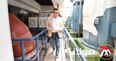 وزير الإسكان يقوم بجولة تفقدية لمشروع المرحلة الثانية لمأخذ المياه العكرة في المعادي