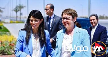 وزيرة التخطيط تلتقي برئيس البنك الأوروبي لإعادة الإعمار لمناقشة سبل تعزيز التعاون المشترك