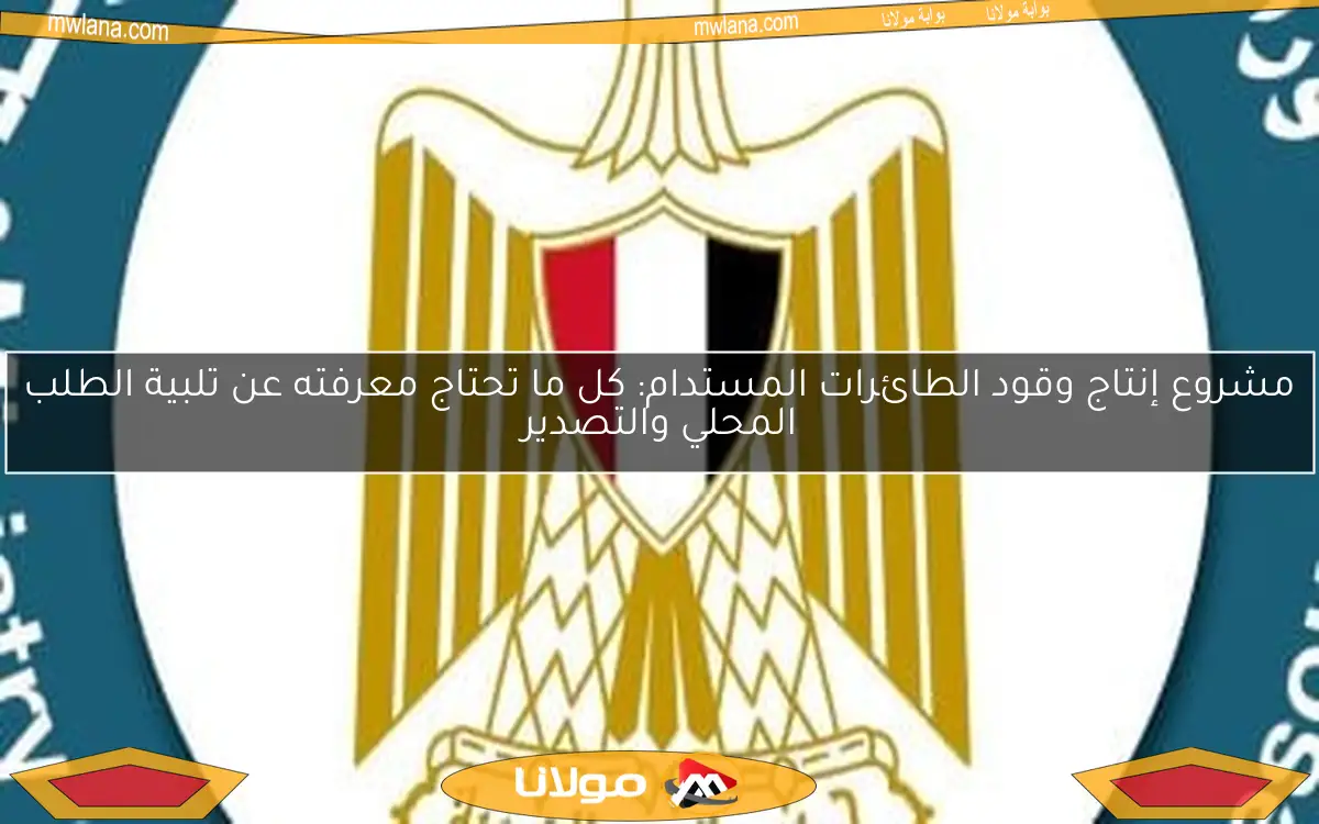 مشروع إنتاج وقود الطائرات المستدام: كل ما تحتاج معرفته عن تلبية الطلب المحلي والتصدير