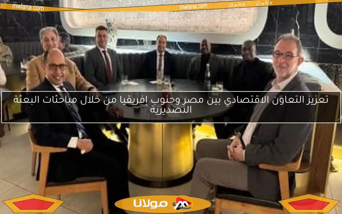 تعزيز التعاون الاقتصادي بين مصر وجنوب إفريقيا من خلال مباحثات البعثة التصديرية