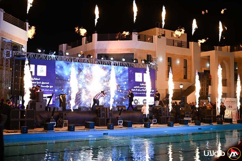 تامر حسني يختتم «أسبوع الخير» بحفل زفاف جماعي لـ 200 عروس مع لحظات مميزة (صور)