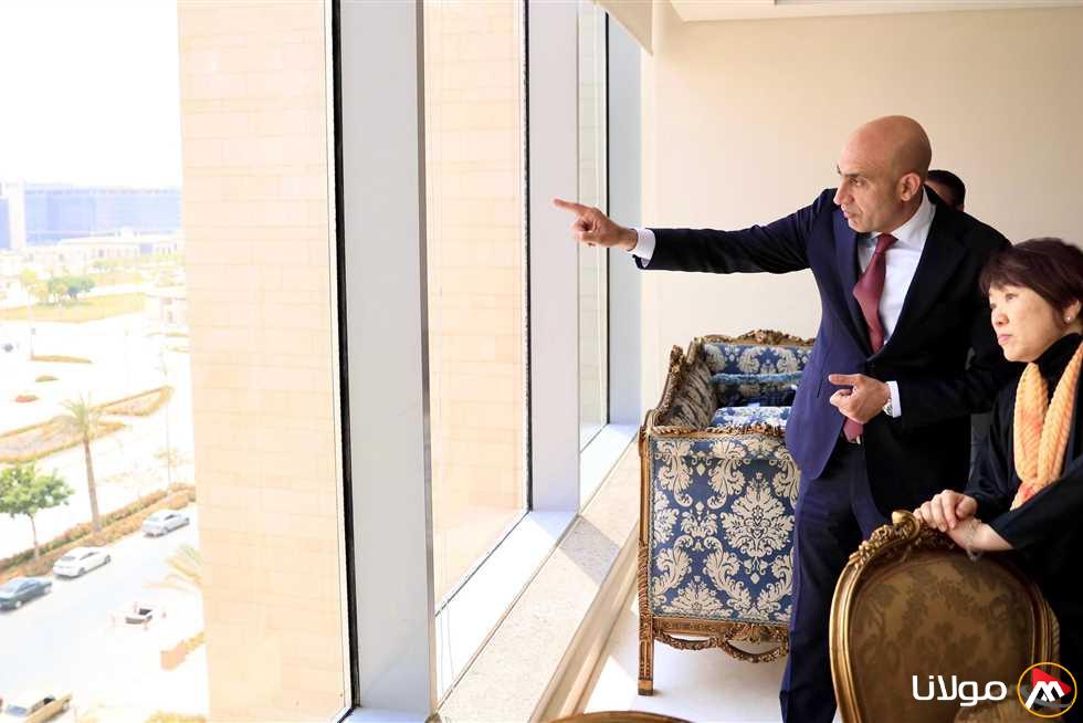 وزيرة التعليم اليابانية في العاصمة الإدارية تعبر عن رؤية مصر للتنمية الشاملة