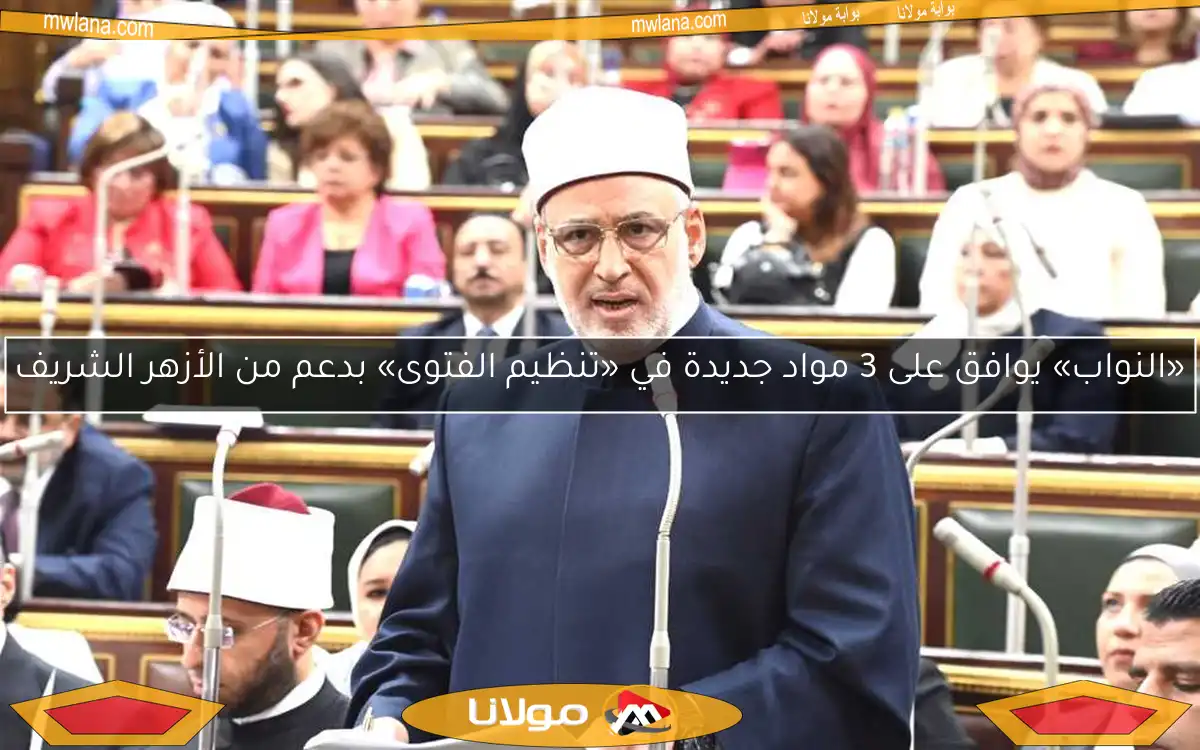 «النواب» يوافق على 3 مواد جديدة في «تنظيم الفتوى» بدعم من الأزهر الشريف
