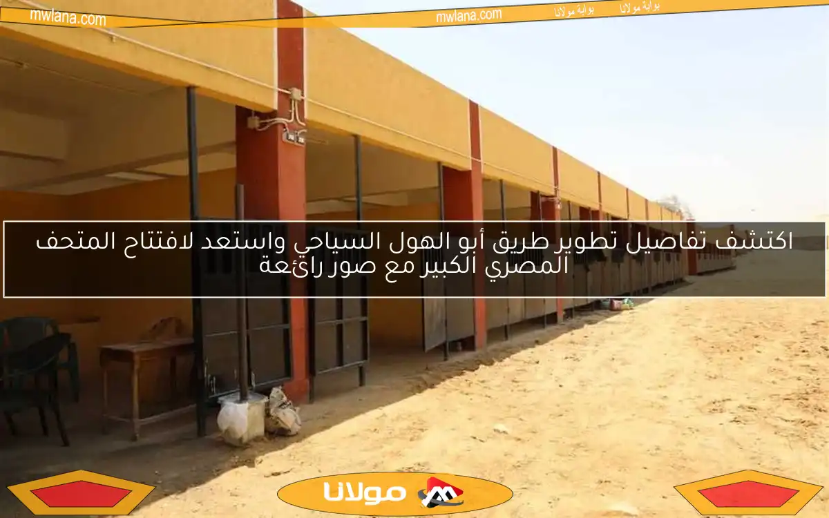 اكتشف تفاصيل تطوير طريق أبو الهول السياحي واستعد لافتتاح المتحف المصري الكبير مع صور رائعة
