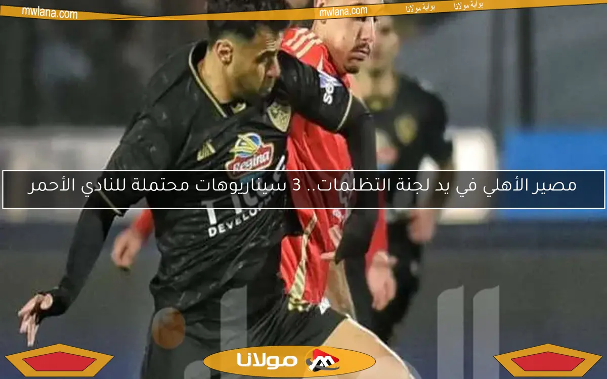مصير الأهلي في يد لجنة التظلمات.. 3 سيناريوهات محتملة للنادي الأحمر
