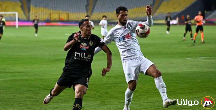 إلغاء هدف ناصر الزمالك أمام المصري بعد اللجوء لتقنية الـ VAR