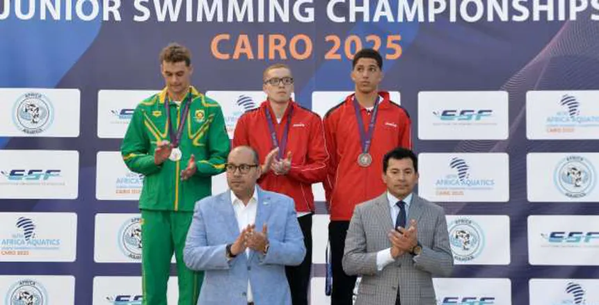 مصر تفوز بـ11 ميدالية في اليوم الأول من البطولة الإفريقية للسباحة