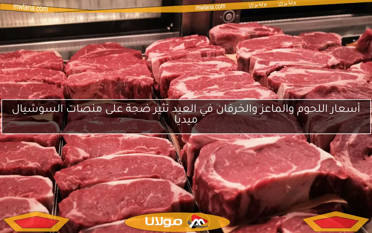 أسعار اللحوم والماعز والخرفان في العيد تثير ضجة على منصات السوشيال ميديا