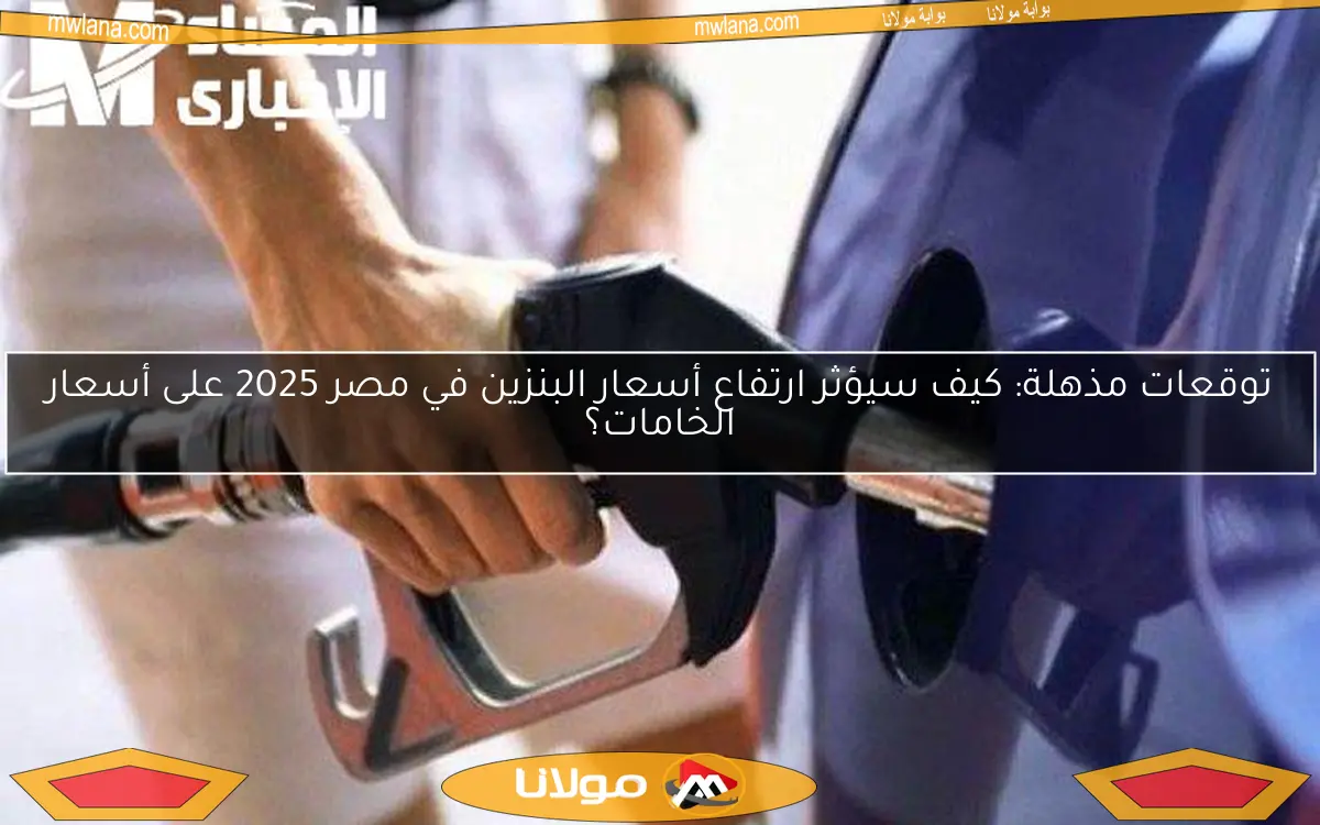 توقعات مذهلة: كيف سيؤثر ارتفاع أسعار البنزين في مصر 2025 على أسعار الخامات؟
