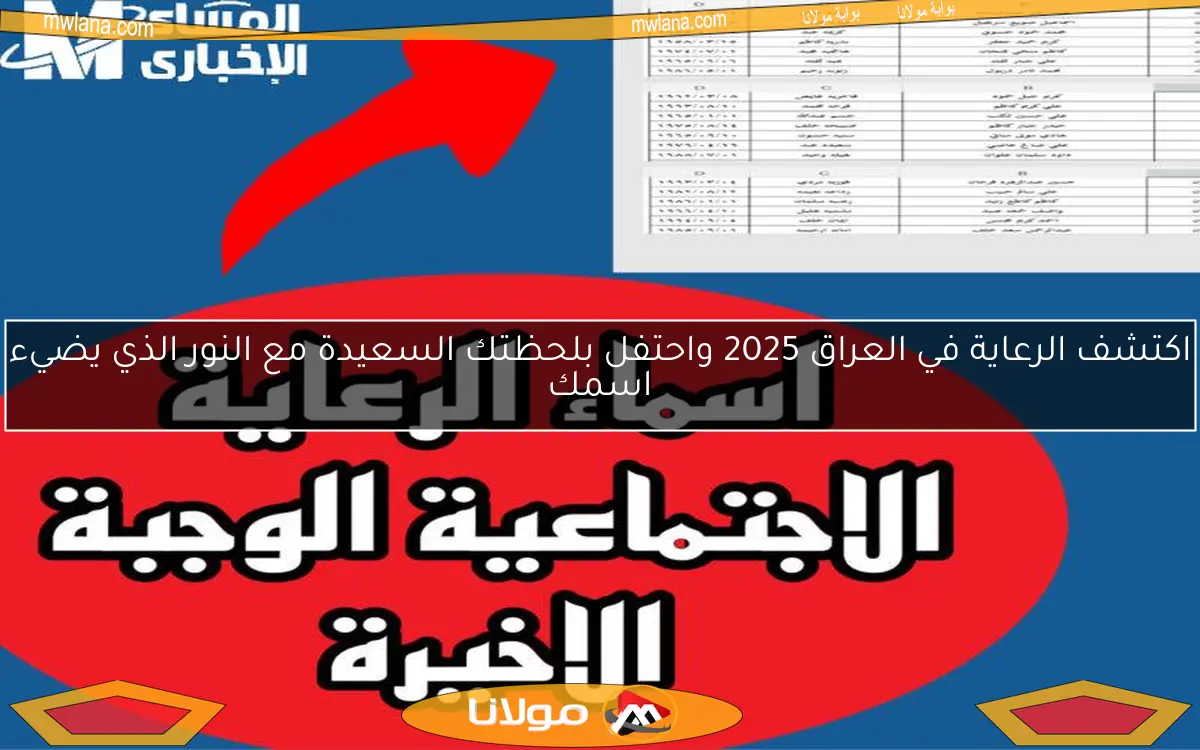 اكتشف الرعاية في العراق 2025 واحتفل بلحظتك السعيدة مع النور الذي يضيء اسمك