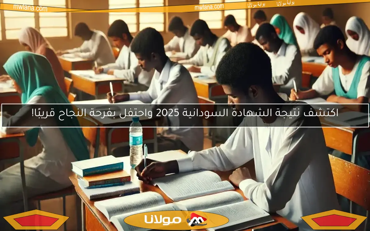 اكتشف نتيجة الشهادة السودانية 2025 واحتفل بفرحة النجاح قريبًا!