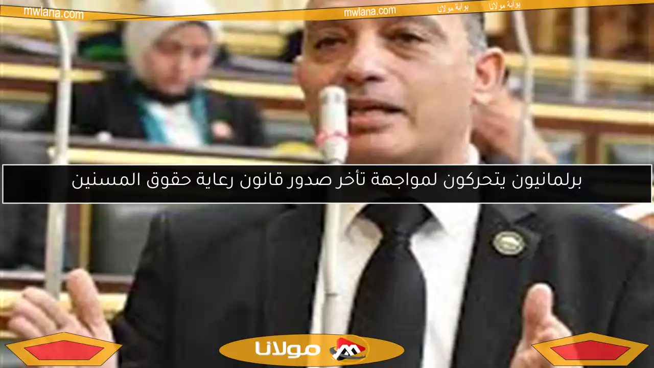 برلمانيون يتحركون لمواجهة تأخر صدور قانون رعاية حقوق المسنين