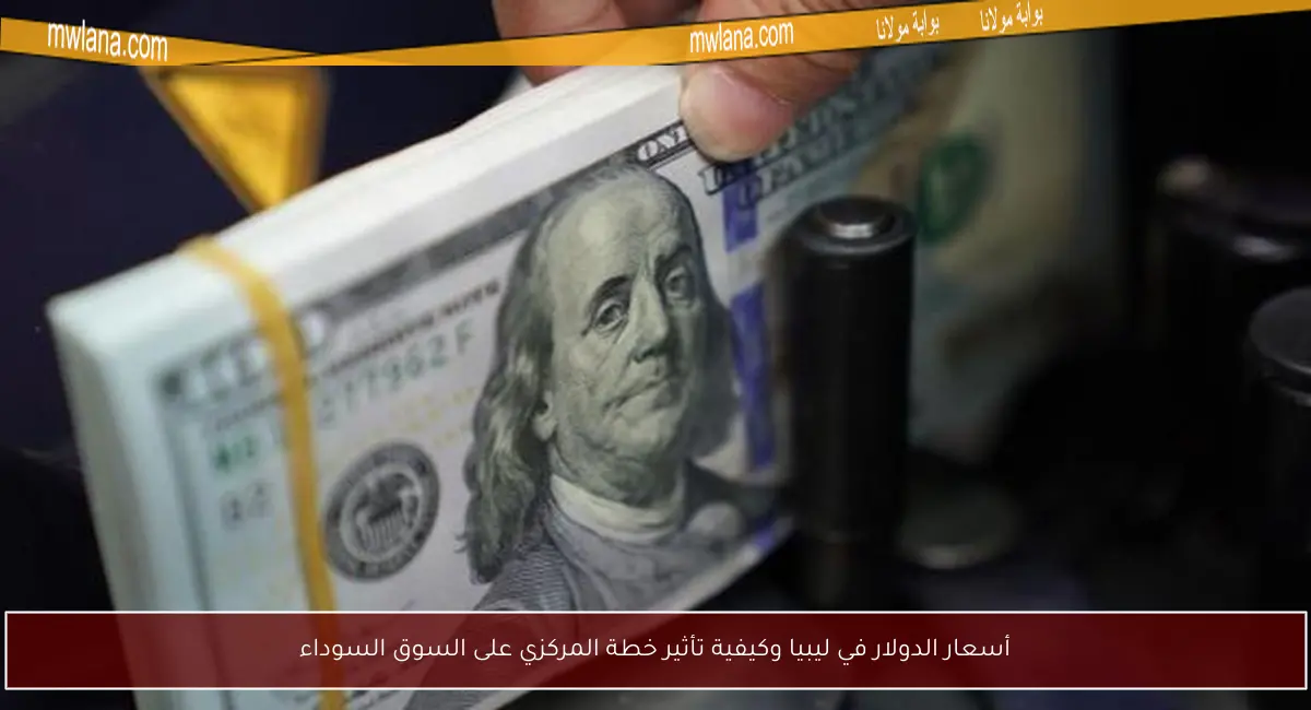 أسعار الدولار في ليبيا وكيفية تأثير خطة المركزي على السوق السوداء