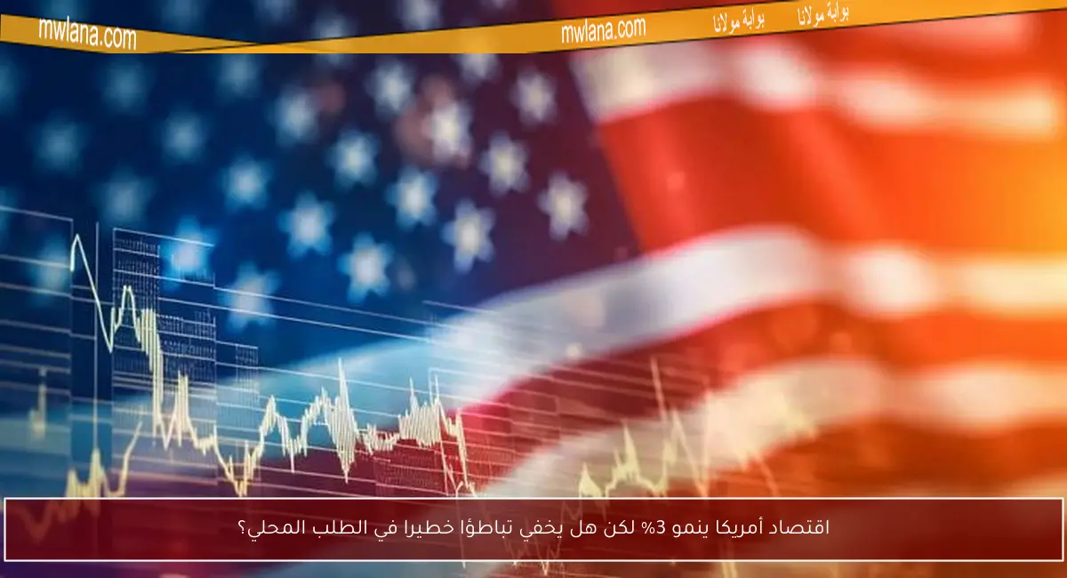 اقتصاد أمريكا ينمو 3% لكن هل يخفي تباطؤا خطيرا في الطلب المحلي؟