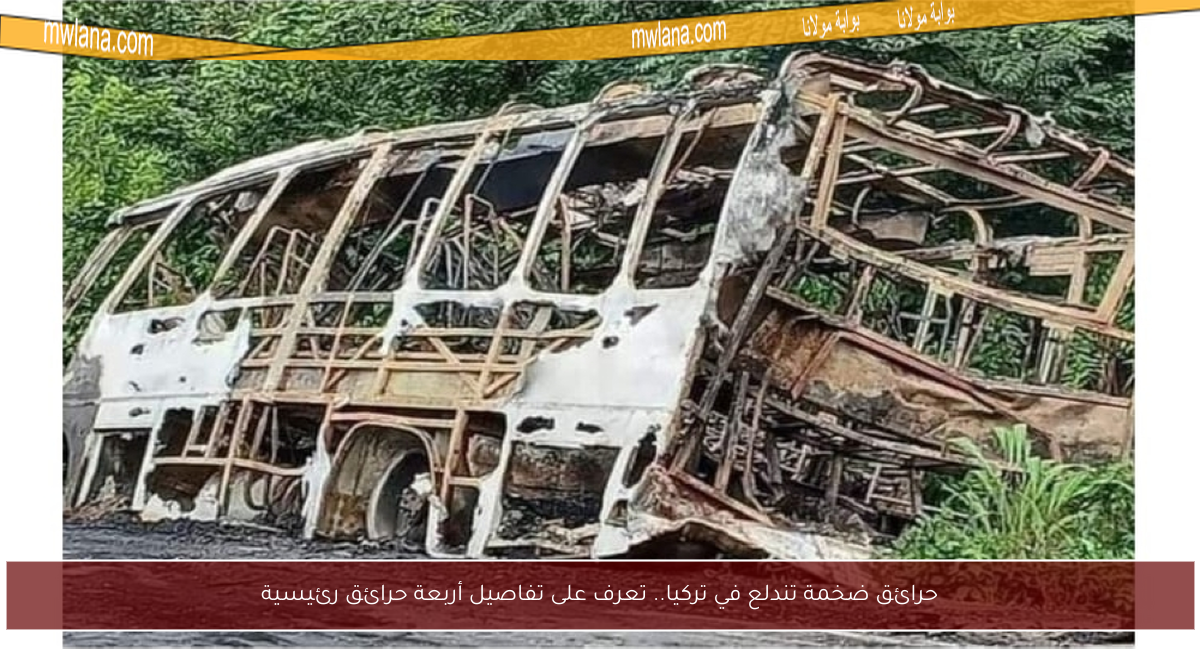 حرائق ضخمة تندلع في تركيا.. تعرف على تفاصيل أربعة حرائق رئيسية