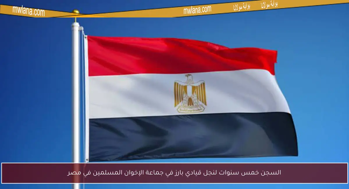 السجن خمس سنوات لنجل قيادي بارز في جماعة الإخوان المسلمين في مصر