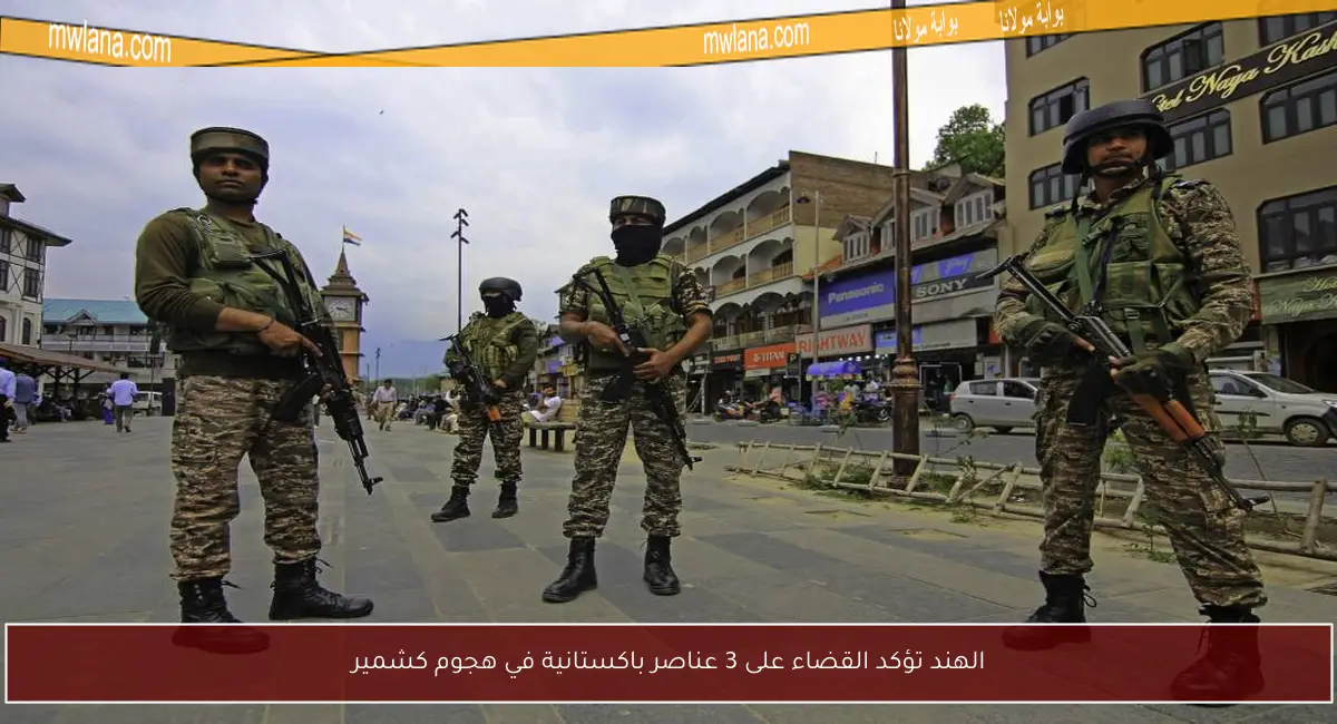 الهند تؤكد القضاء على 3 عناصر باكستانية في هجوم كشمير