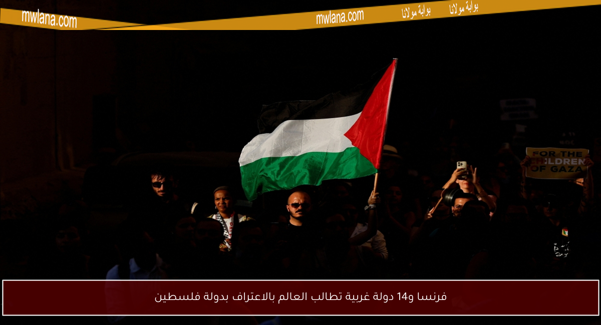 فرنسا و14 دولة غربية تطالب العالم بالاعتراف بدولة فلسطين