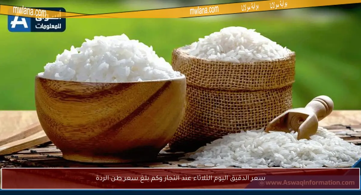 سعر الدقيق اليوم الثلاثاء عند التجار وكم بلغ سعر طن الردة