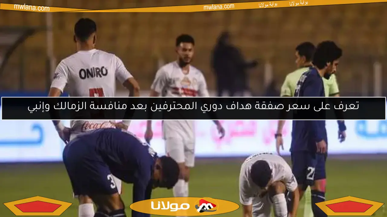 تعرف على سعر صفقة هداف دوري المحترفين بعد منافسة الزمالك وإنبي