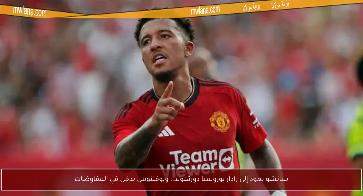 سانشو يعود إلى رادار بوروسيا دورتموند.. ويوفنتوس يدخل في المفاوضات