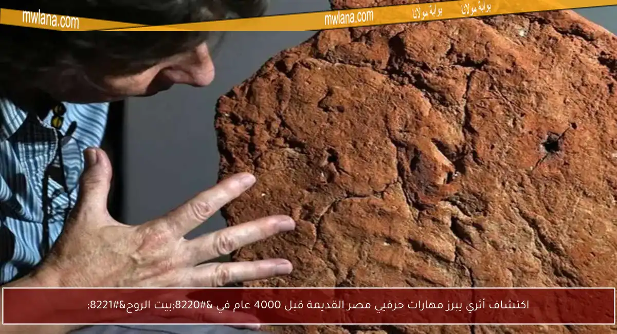 اكتشاف أثري يبرز مهارات حرفيي مصر القديمة قبل 4000 عام في “بيت الروح”