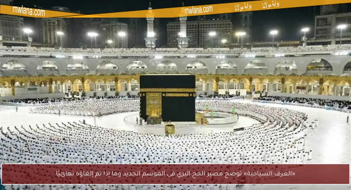«الغرف السياحية» توضح مصير الحج البري في الموسم الجديد وما إذا تم إلغاؤه نهائيًا