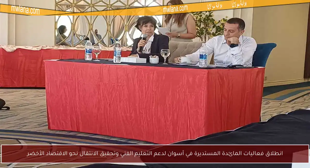 انطلاق فعاليات المائدة المستديرة في أسوان لدعم التعليم الفني وتحقيق الانتقال نحو الاقتصاد الأخضر