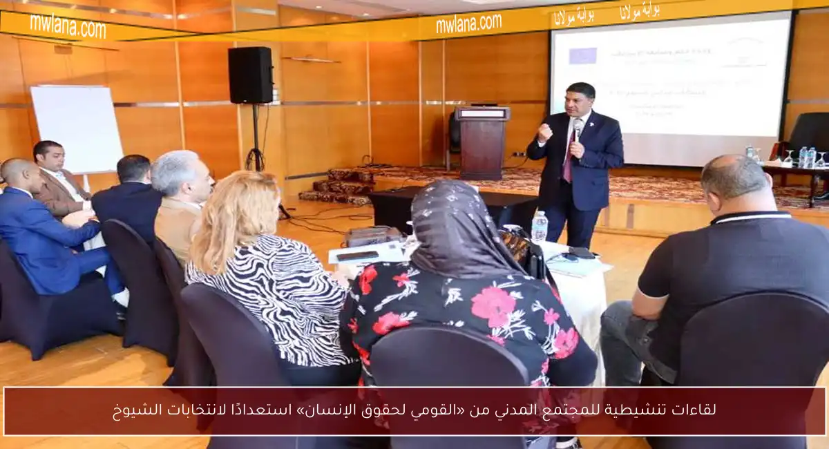 لقاءات تنشيطية للمجتمع المدني من «القومي لحقوق الإنسان» استعدادًا لانتخابات الشيوخ