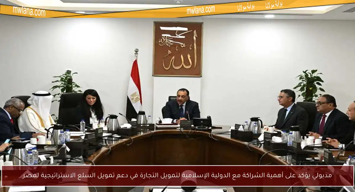 مدبولي يؤكد على أهمية الشراكة مع الدولية الإسلامية لتمويل التجارة في دعم تمويل السلع الاستراتيجية لمصر