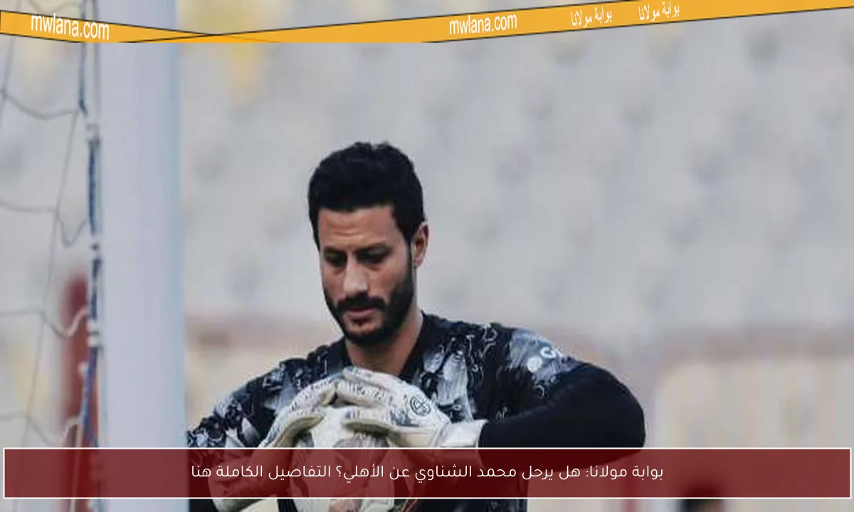 بوابة مولانا: هل يرحل محمد الشناوي عن الأهلي؟ التفاصيل الكاملة هنا